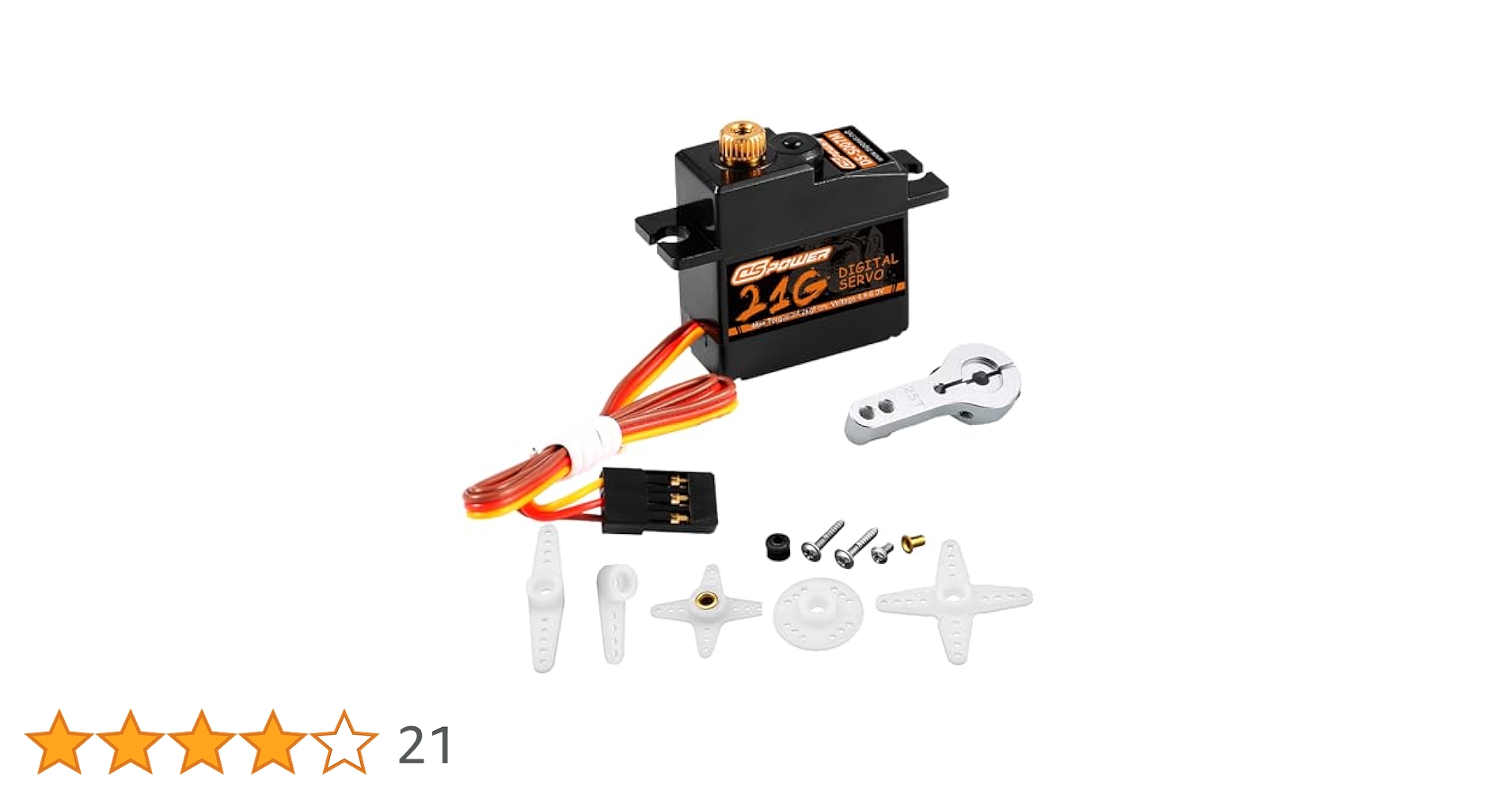 Amazon | DSPOWER ミニサーボ マイクロサーボ 25Tアーム付き